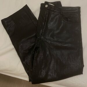 Like-New Aritzia Wilfred Faux Leather Pants